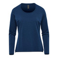 Women's Performance Long Sleeve Tshirt - Indigo