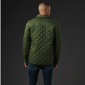 Men's Insulated Quilted Jacket | Durable Cotton Twill
