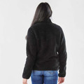 Womens Sherpa High-Pile Bonded Fleece Jacket