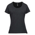 Women's Monty Performance Short Sleeve Tee - Charcoal Heather
