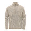 Men's Recycled Fleece 1/4 Zip Pullover - Oatmeal Heather