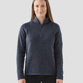 Premium  Womens 1/4 Zip Sweater | Sustainable Recycled Fleece