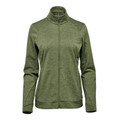 Women's Treeline Full Zip Performance Jacket - Sage Green Heather