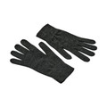 Stretch Knit Gloves | Touch Screen Compatible - Black