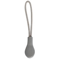 Coloured Jacket Zip Pullers (4-Pack) - Grey