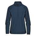 Women's Water Repellent 1/4 Zip Anorak Outerwear - Navy