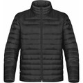 Men's Water Repellent Quilted Thermal Puffer Jacket - Black