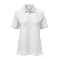 Women's Sustainable Polo - White