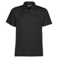 Men's Performance Sports Pique Polo Shirt - Black