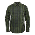 Men's Plaid Long Sleeve Shirt - Earth Plaid