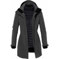 Women's 10K Waterproof 3-in-1 Jacket | Charcoal Twill