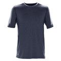 Men's Moisture-Wicking Stretch T-Shirt | Navy Melange