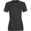 Women's Moisture-Wicking Stretch T-Shirt | Carbon Melange