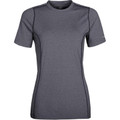 Women's Moisture-Wicking Stretch T-Shirt | Navy Melange