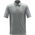 Men's Heathered Moisture-Wicking Polo | Titanium