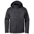 Men's 10K Waterproof Recycled Rain Jacket | Black