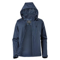 Women's 10K Waterproof Recycled Rain Jacket | Navy