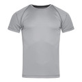 Men's Active Team Raglan Sport Tee - Silver Grey