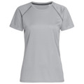 Women's Active Team Raglan T-Shirt - Silver Grey