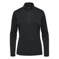 Women's Performance 1/4 Zip Pullover - Black