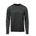 Men's H2X-Dry Long Sleeve Tee - Charcoal Heather