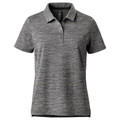 Bulk Buy Women's Recycled Sports Eco Polo - Grey Mix