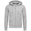 Men's Active Sweater Hoody Jacket - Grey Heather