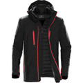 Men's Matrix 3-in-1 System Jacket - Black/Bright Red