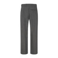 Formal School Trousers with Belt Loops - Light Grey Melange