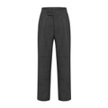 Reinforced Knee School Trousers - Dark Grey Melange