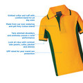Kids School Side-Panel School Polo - Features