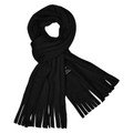 Pack of 5 Soft, Non-Itch Polar Fleece Scarf - Black