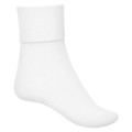 Breathable, soft, and moisture-absorbing to prevent odour School Ankle Socks - White
