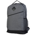 bulk buy plain backpacks | ash grey