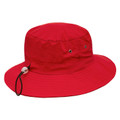 Bulk Buy Kids Microfibre Bucket Hat - Red