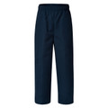 Shop Kids Water-Repellent Microfibre Track Pants - Light Navy