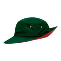 Sheppard Reversible House Hat - Dark Bottle/Red