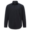 MONTROSE black cotton blend long sleeve shirt for smart casual workwear