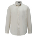 MONTROSE Mens Smart Casual Cotton Blend L/S Shirt - studio flat lay