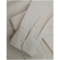 MONTROSE women's natural cotton blend long sleeve shirt in relaxed professional fit