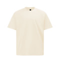 Natural oversized heavy cotton t-shirt with relaxed boxy fit from TALLINN unisex collection