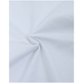 White unisex heavy cotton oversized tee in boxy relaxed fit - additional view