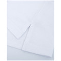 White womens classic cotton poly pique short sleeve polo - additional view