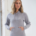 Womens Fleecy Plain Hoodie FL08 Blank Clothing