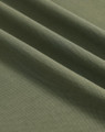 BAHAMA men's olive green cotton pique polo - pique fabric texture detail