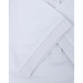 BAHAMA women's white cotton pique polo - sleeve and cuff detail