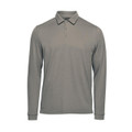 Men's Nevada L/S Micro Pique Polo - Granite