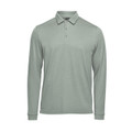 Men's Nevada L/S Micro Pique Polo - Storm Grey