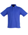 Royal Latrobe Kids Pique Classic Plain Polo Shirt, a durable, breathable cotton top ideal for school uniforms or casual children's wear.