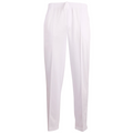 PITCH Kids Cricket Pants in white, featuring a comfortable elastic waistband and durable fabric designed for peak performance on the field during school or club cricket matches.